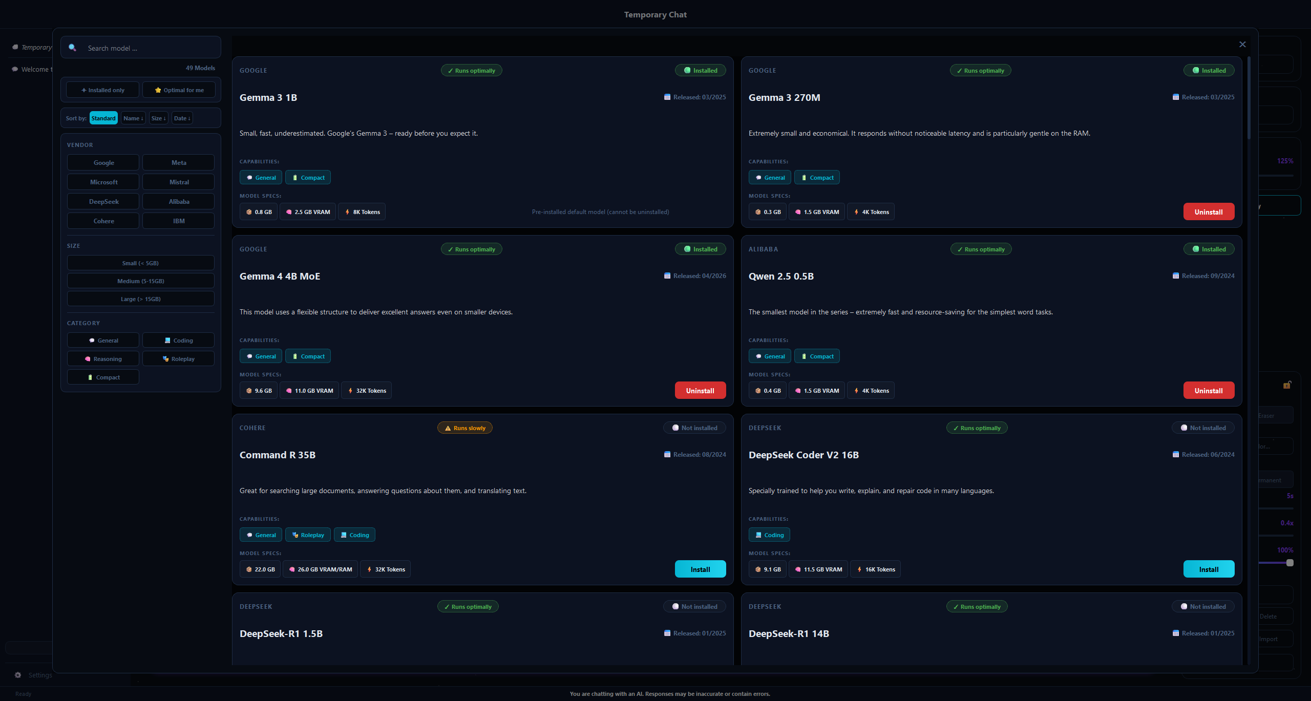 Andromeda Feature Screenshot